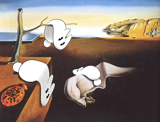 Louie x Dalí Persistence of Memory